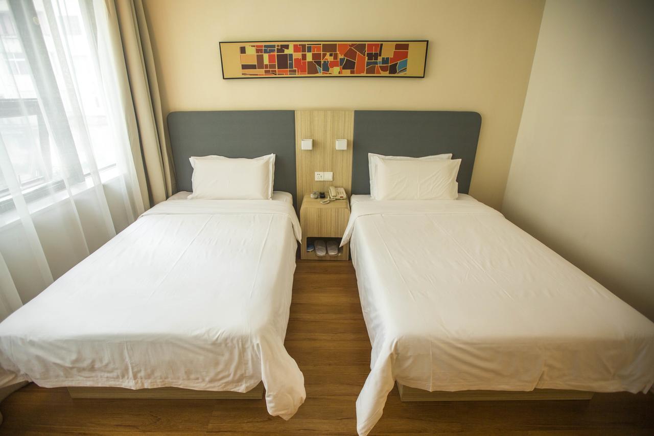 Hanting Premium Hotel Shanghai Plaza 66 Exterior foto